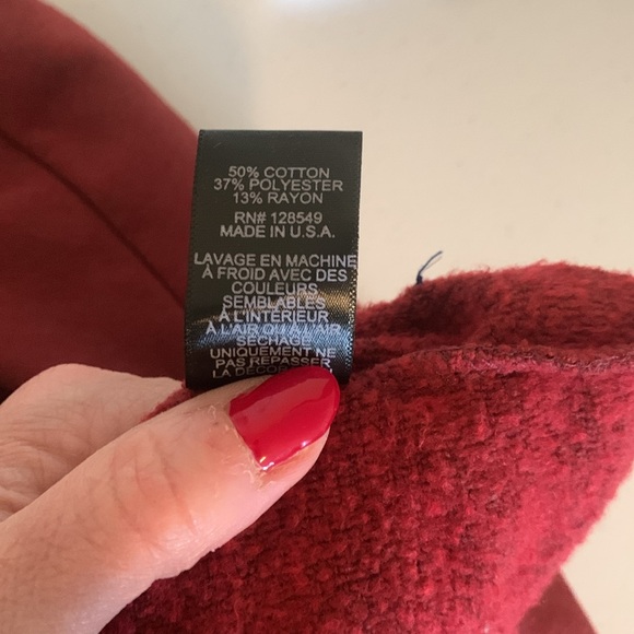 Aviator Nation Bolt 5 chevron cropped crew sweatshirt-size Medium - Picture 11 of 12